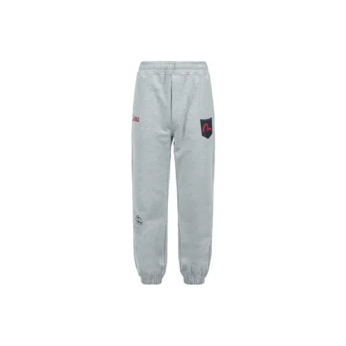 Asics X EVISU Knitted Sweatpants Men Heather Gray