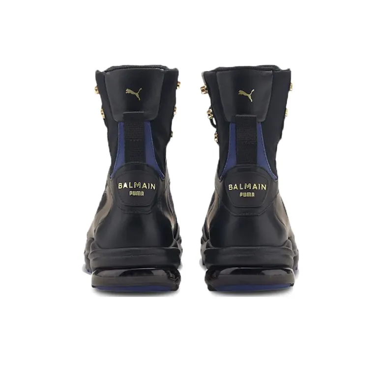 PUMA Balmain X Cell Stella Mid 'Black' Women's-3
