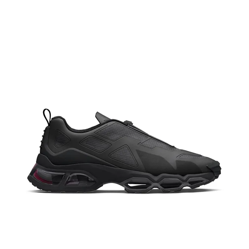 PRADA Collision Cross Abrasion Resistant, Breathable, Lightweight Low Top Casual Shoes Men's Black-1