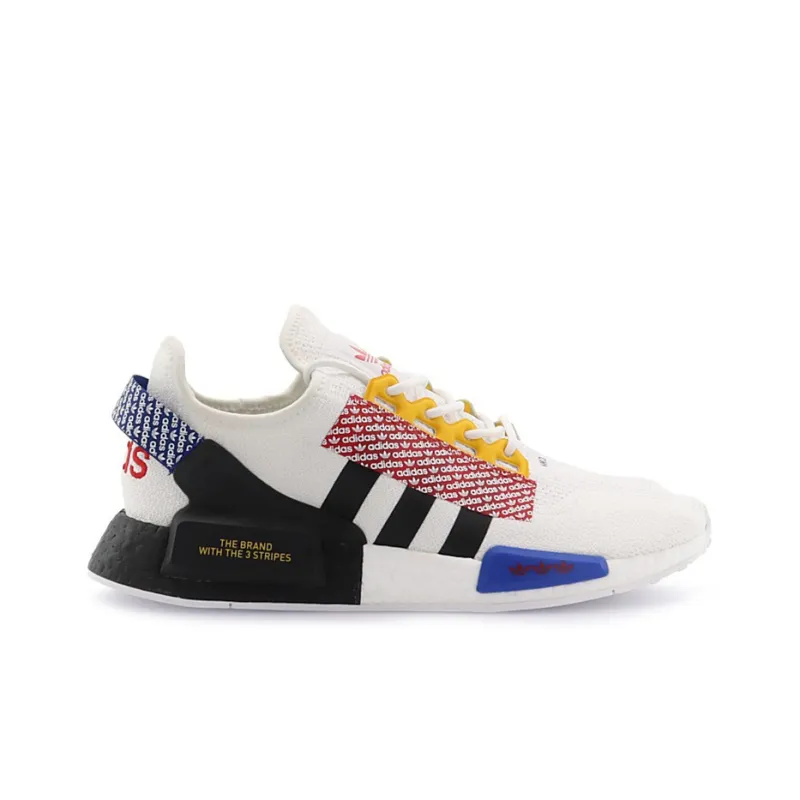 Adidas Originals Nmd R1 V2 Logo Print Cloud White Multi-1