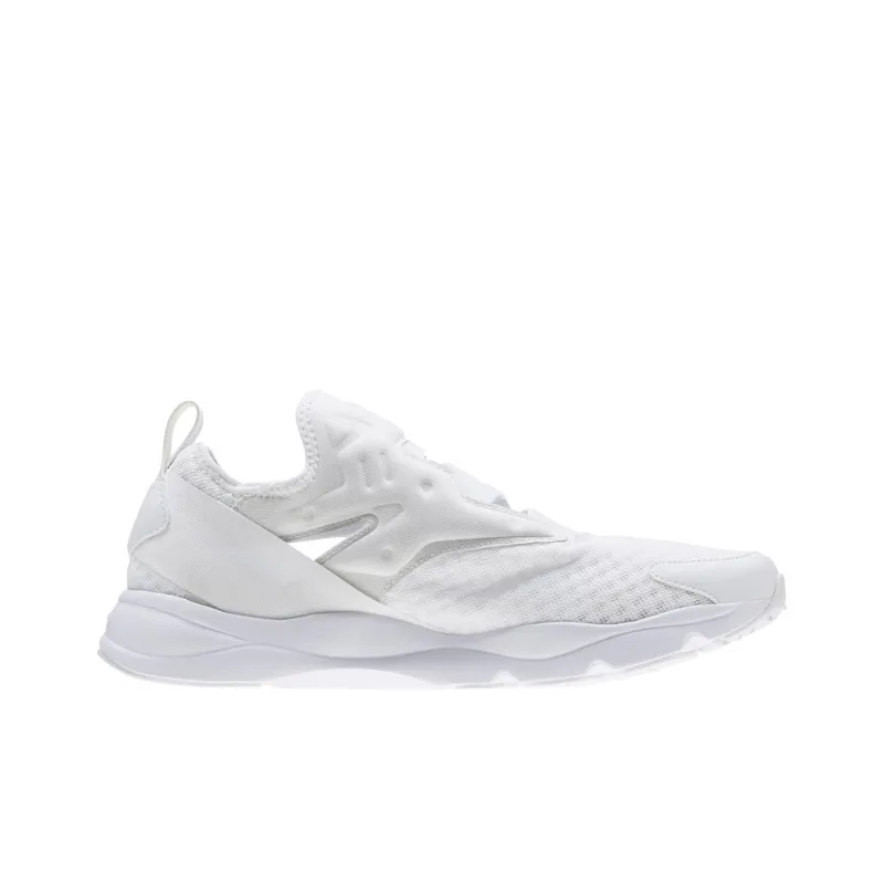 Reebok Furylite Slip On Emb White Shoes/Sneakers-1