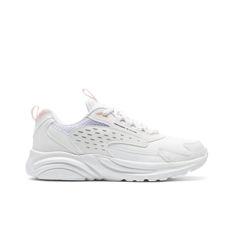 XTEP Millennium Low Top Casual Shoes Women's Beige Purple-1