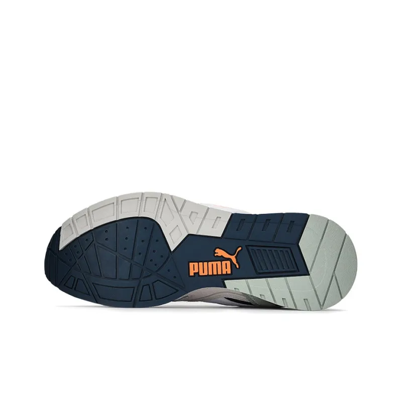 PUMA Mirage Mox Suede Running Shoes Grey/Blue-4