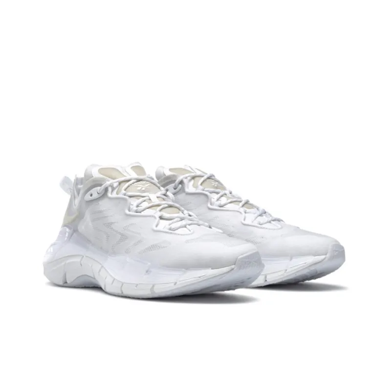 Reebok Zig Kinetica Casual Shoes Unisex Low-Top Gray/White-2