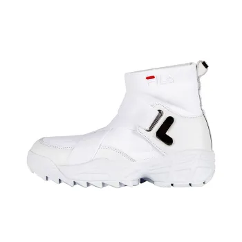 FILA Disruptor Stretch Fabric High top Running Shoes White Women's