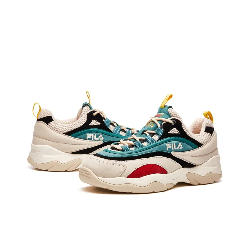 FILA FUSION Fila Ray Classic Sport Shoes Green/White/Red-2