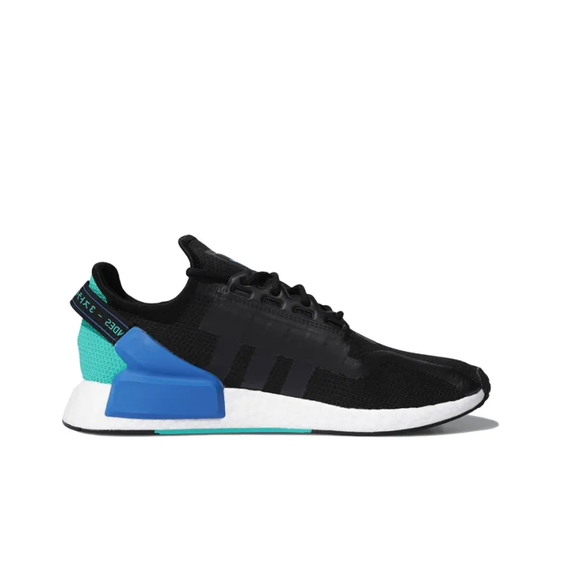 Adidas Originals Nmd R1 V2 Black Cyan-1