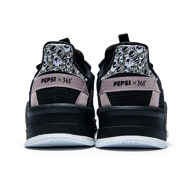 361° QU!KFOAM Low Top Athletic Shoes Women's Black White-2