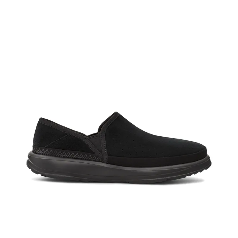 UGG Kick It Slip On Athleisure Casual Sports Shoe Black Fleece Lined-1
