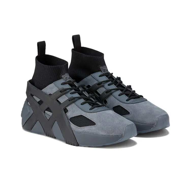 Onitsuka Tiger Big Logo Trainer 2.0 Sock 'Metropolis Black'-2