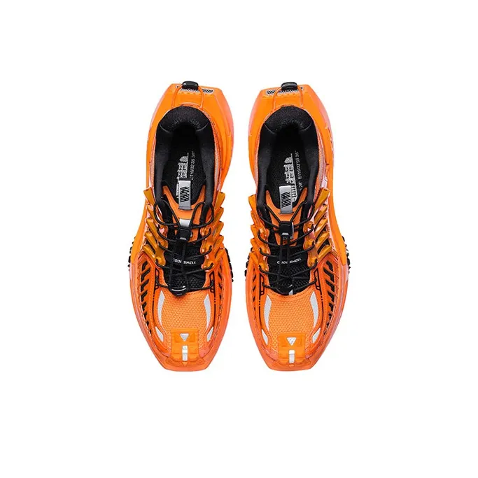 LiNing Xuankong Casual Shoes Women's Low Top Flame Orange/Black-3