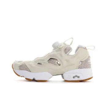 Reebok Instapump Fury Non slip Lightweight Low Top Casual Shoes Unisex Ecru