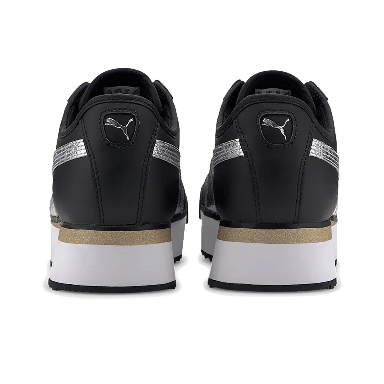 PUMA Roma Amor Metallic 'Black Metallic Silver' Women's-3