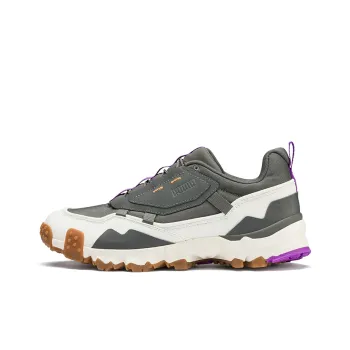 PUMA Trailfo Overland MTS Cushioned Slip-Resistant Lightweight Low-Top Athletic Shoes Women's Army Green Khaki Purple