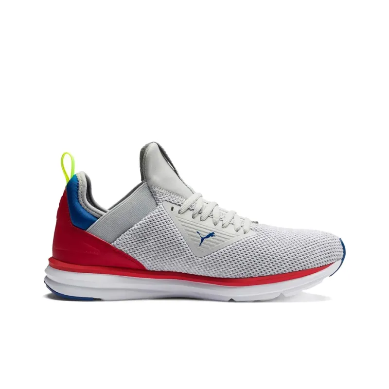 PUMA Enzo Beta Woven Low top Running Shoes Grey/Red/Blue-1