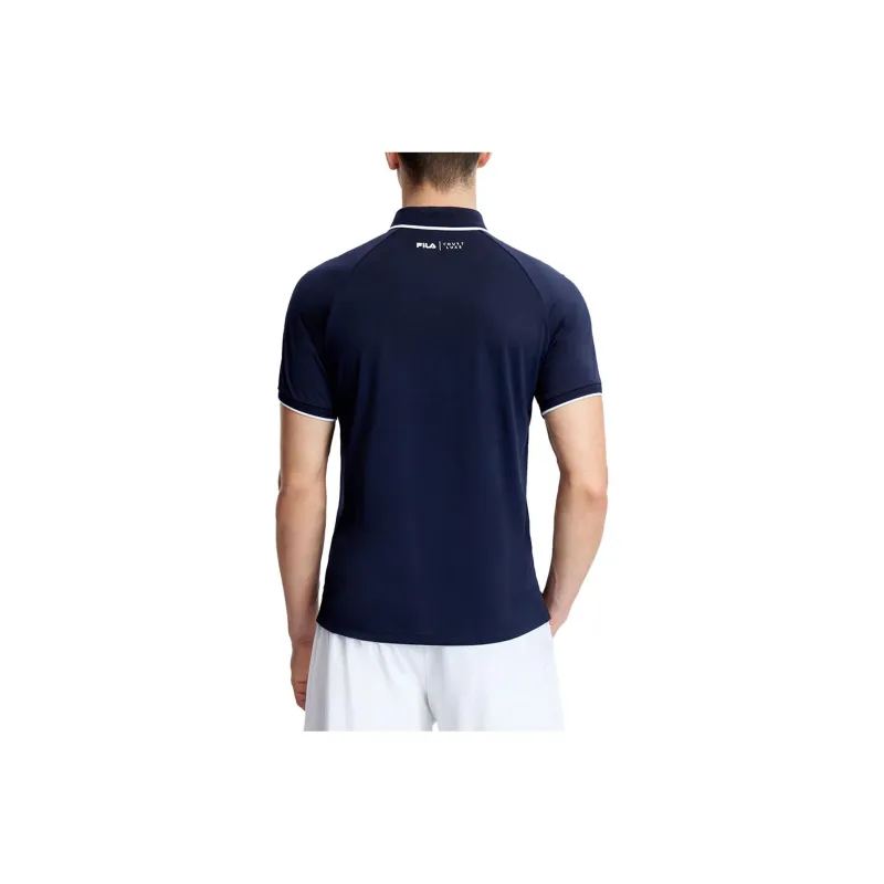 FILA Polo Shirts Men Royal Blue-1