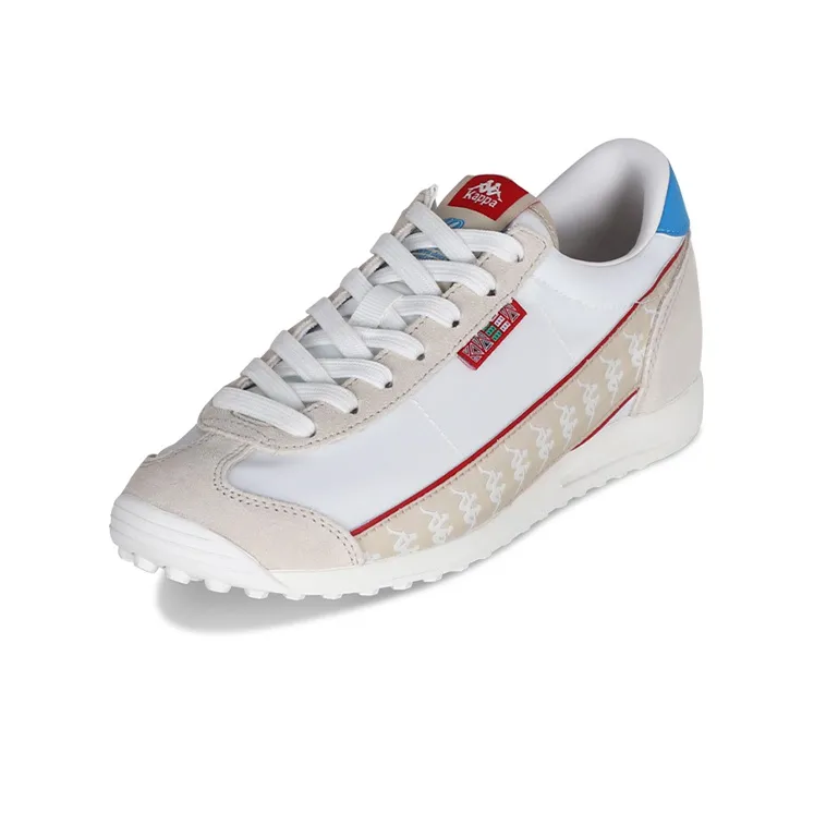 Kappa Casual Shoes Unisex Low Top White/Red/Blue-1