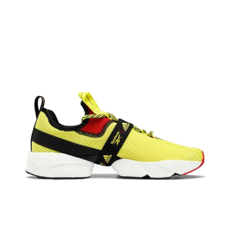 Reebok Sole Fury Boost Black Hyper Green Red-1