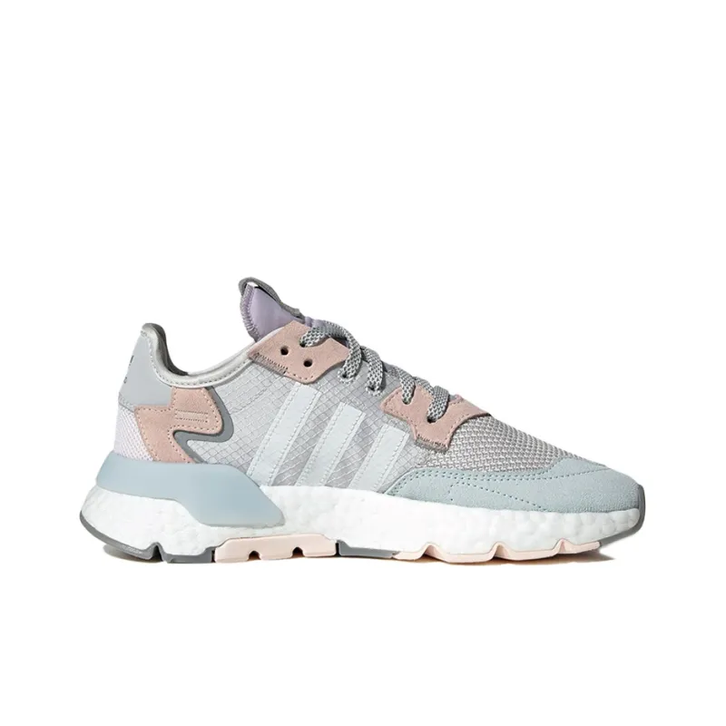 Adidas Nite Jogger Grey Pink Tint Women's-1