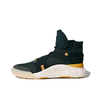 Adidas Originals Tubular X 2.0 Pk Wear Resistant High Top Casual Shoes Unisex Midnight Green