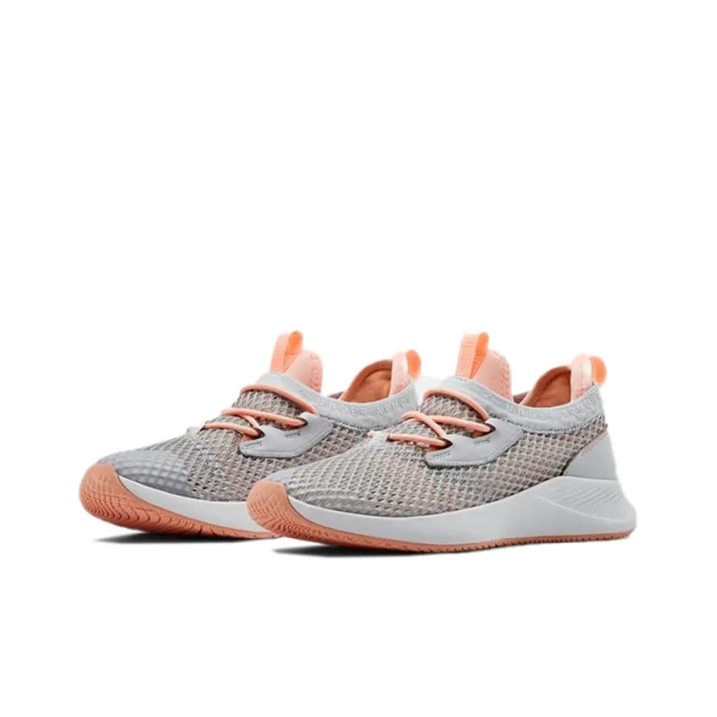 Under Armour Charged Breathe Smrzd 'Halo Grey Peach' Women's-2