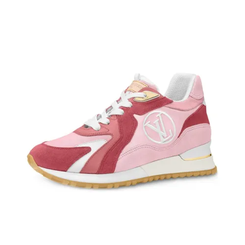 LOUIS VUITTON Run Away Casual Shoes Women's Low-Top Pink