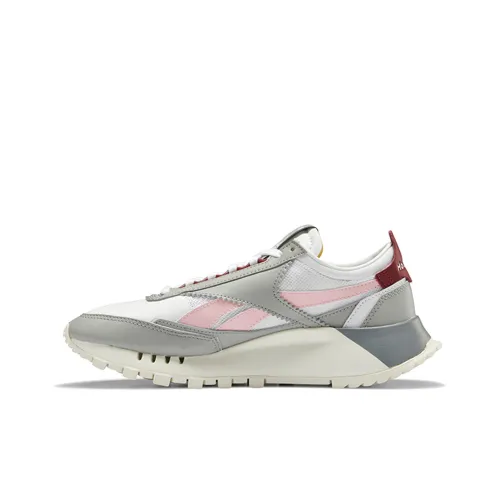 Reebok Women's Classic Leather Legacy 'Stark Grey Maroon'