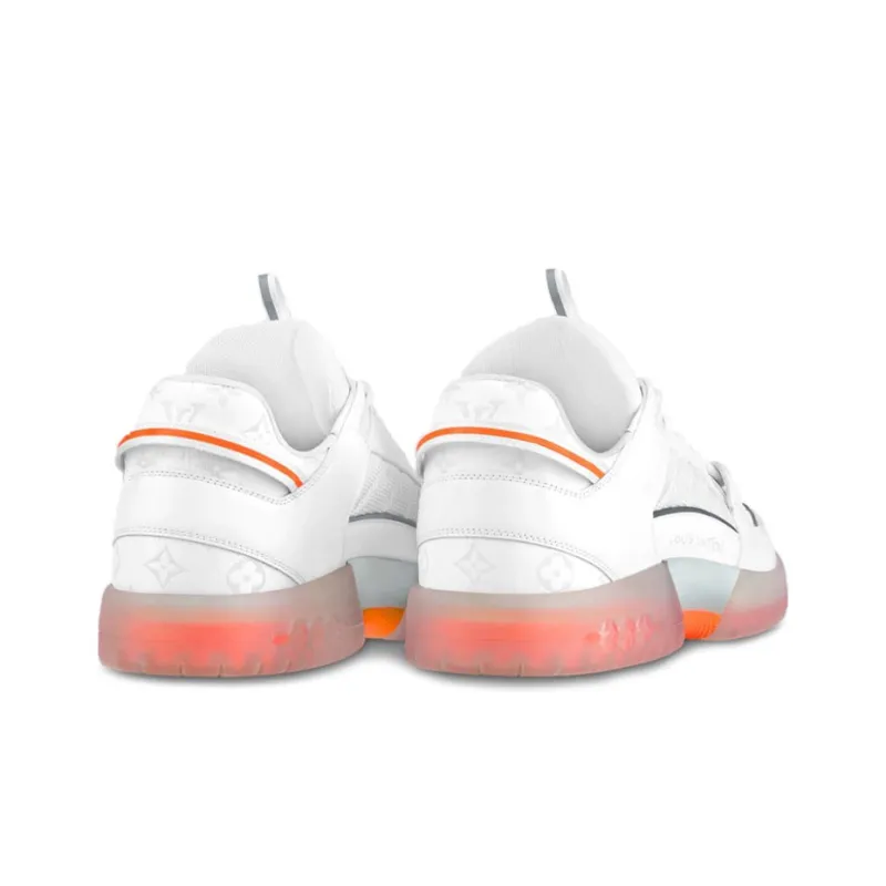 LOUIS VUITTON A View Sneakers 'White Orange'-2