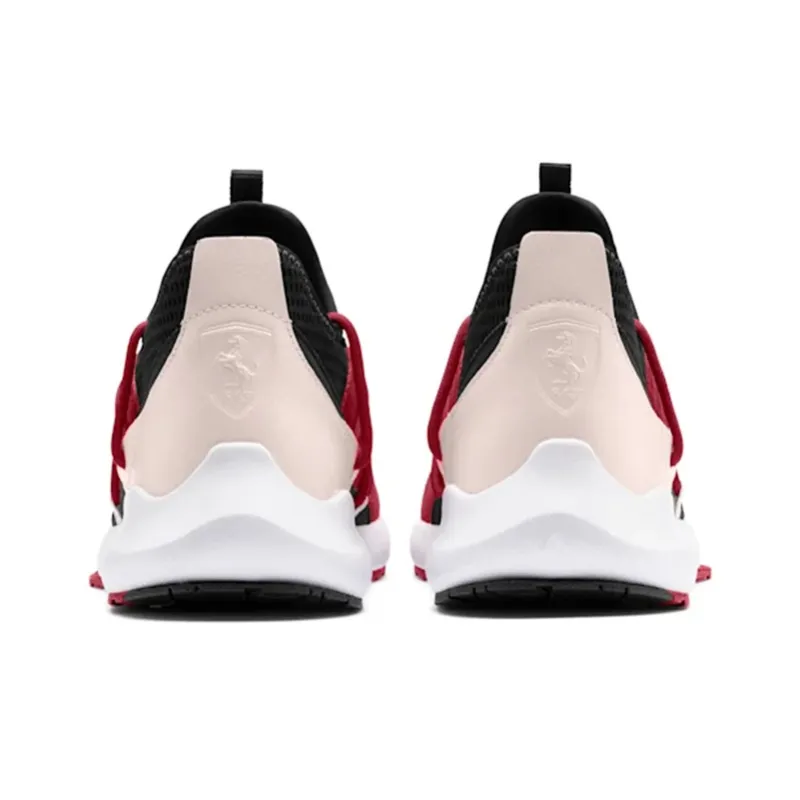 PUMA Scuderia Ferrari Evo Cat Ii Suede 'Black Red'-3