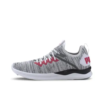 PUMA Ignite Flash Evoknit 'Grey Red' Women's
