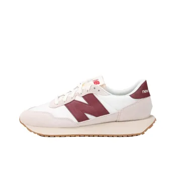 New Balance 237 White Burgundy