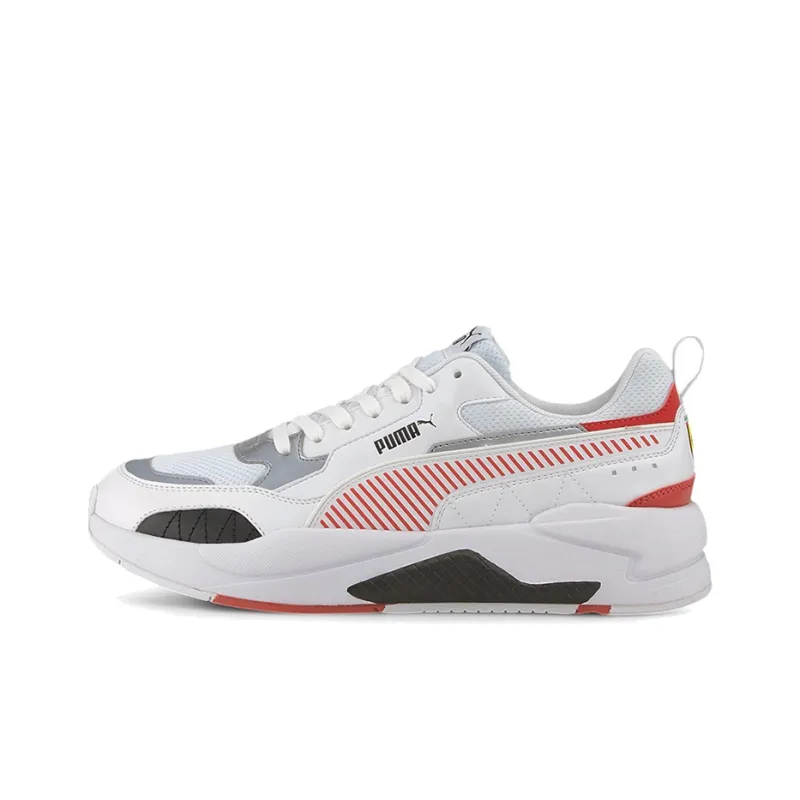 PUMA Ferrari Race X Ray 2 White/Red Low Sneakers-0