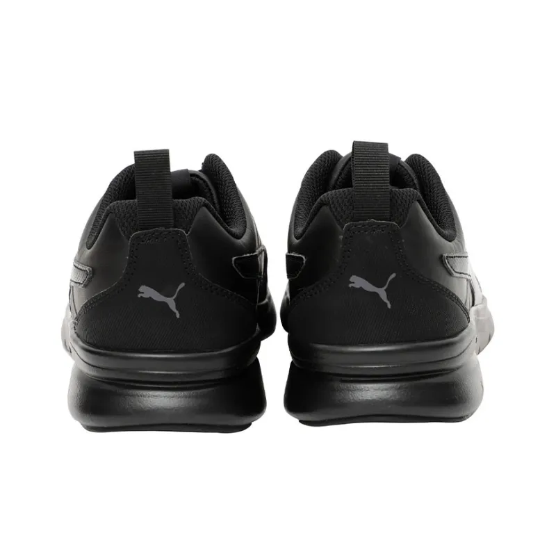PUMA Flexracer V2 Sl SoftFoam Cushioning Anti-Slip And Wear-Resistant Low-Top Casual Shoes Unisex Black-3