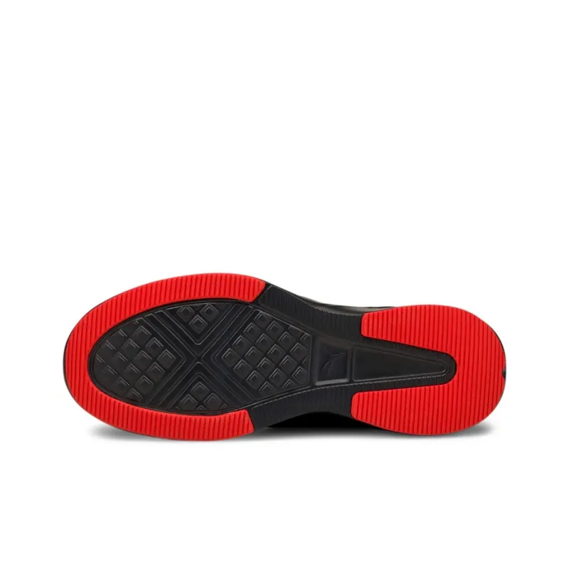 PUMA Retaliate Casual Shoes Men Low-Top Black/Red-4