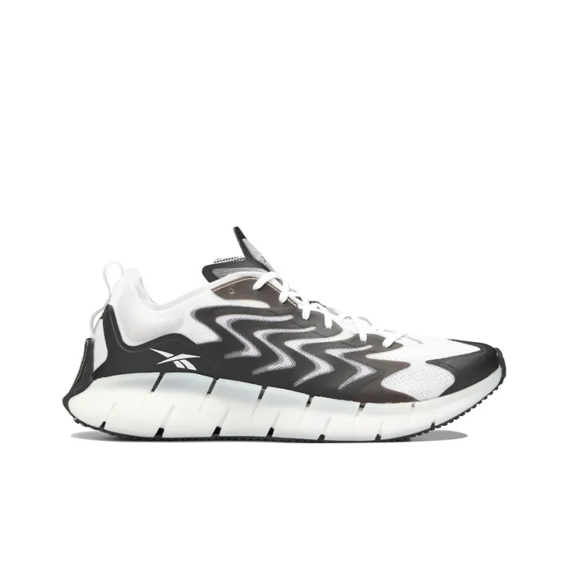 Reebok Zig Kinetica Casual Shoes Unisex Low-Top Black/White-1