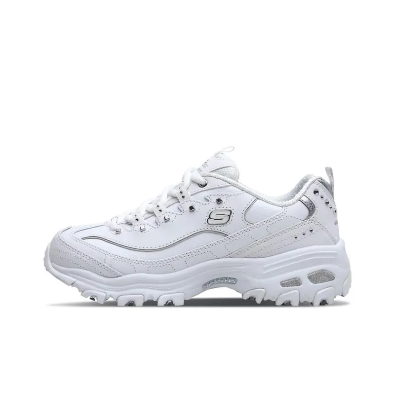 Skechers D Lites Silver/White Women's-0