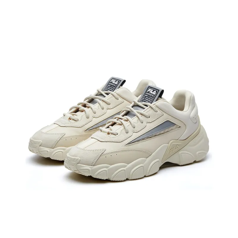 FILA Fashion Sneakers Low Top Running Shoes White-2