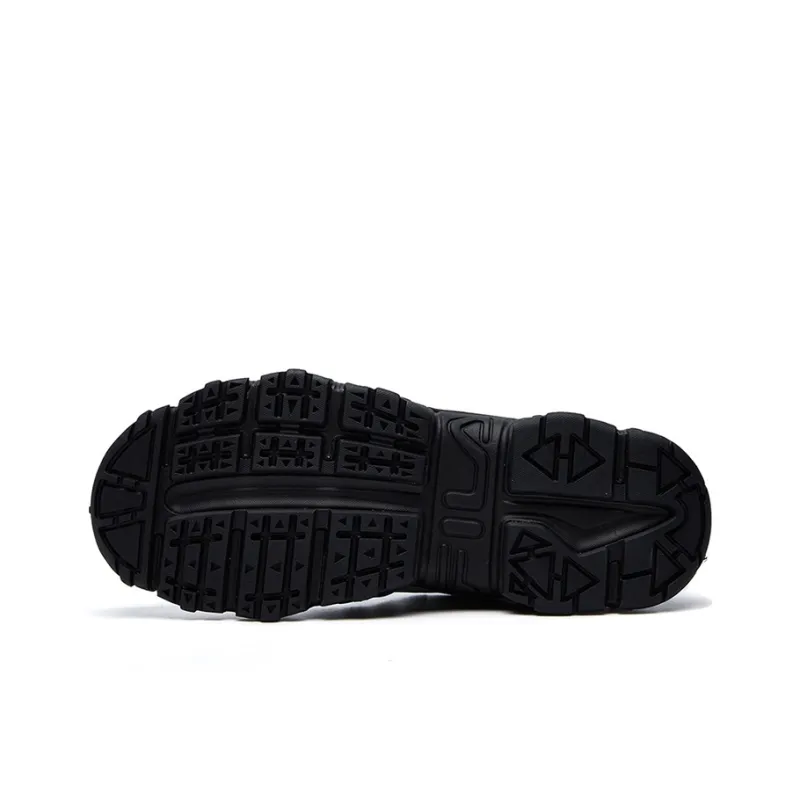 FILA Fluid Low Tops Black Gray Blue-5
