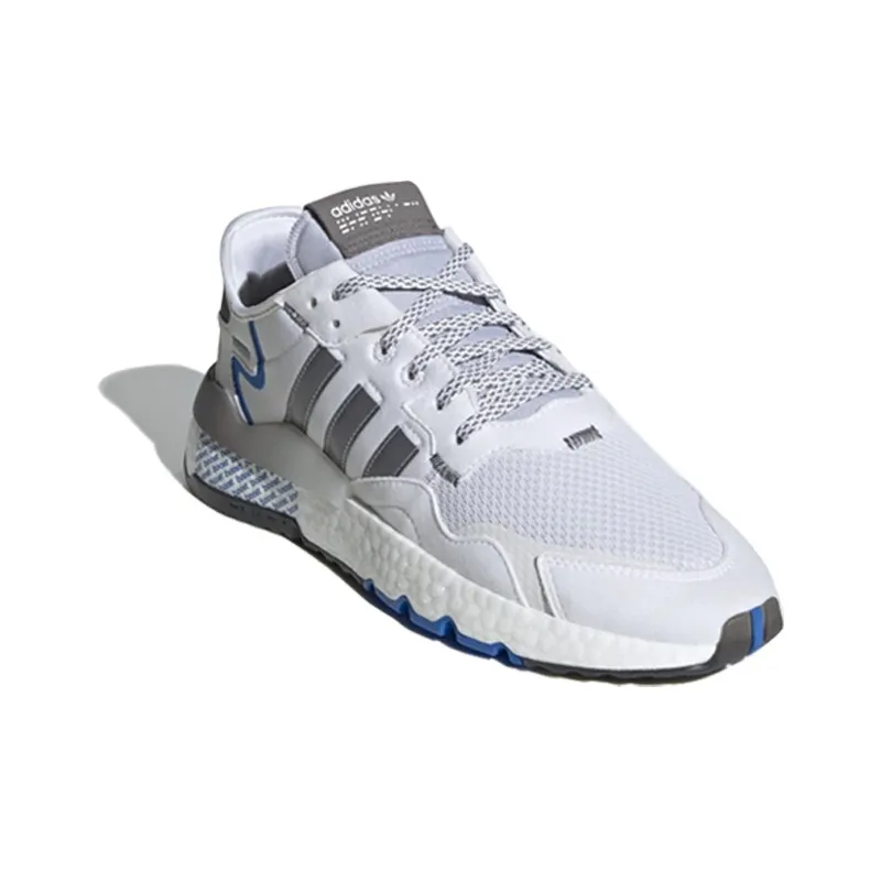 Adidas Originals Nite Jogger 'Gray White Blue'-2