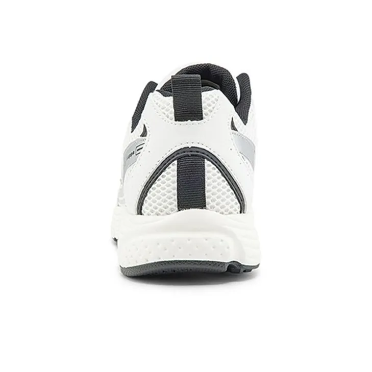 Kappa Shock Absorbers With Slip Resistant And Abrasion Resistant Properties Low Top Casual Shoes Unisex White-4