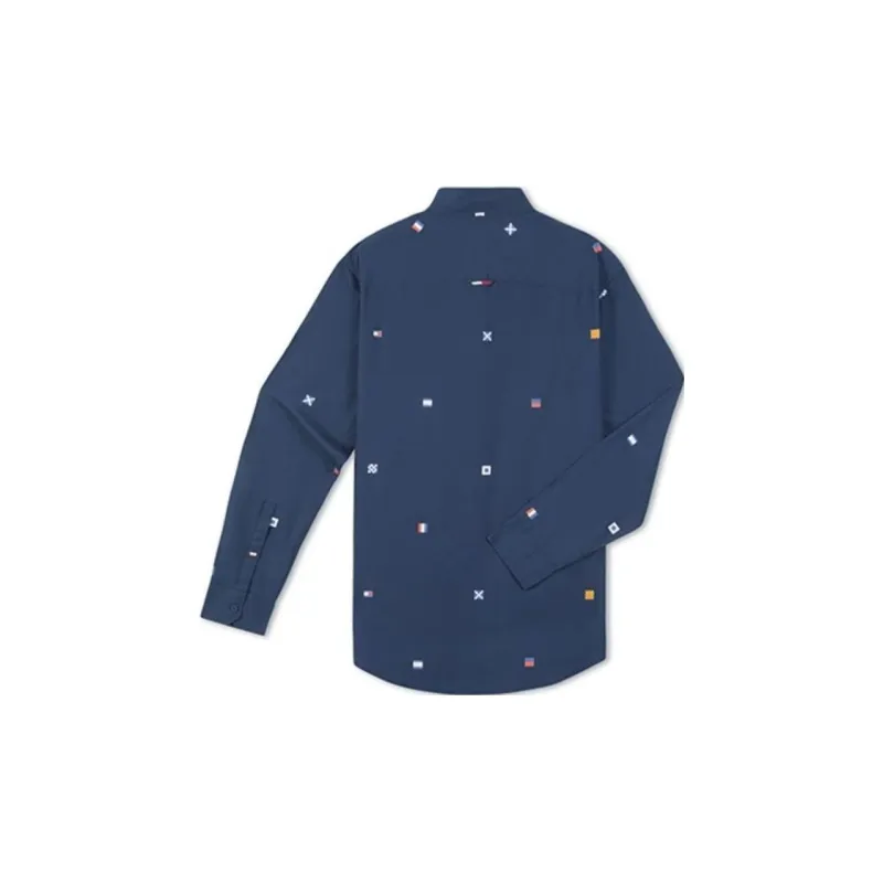 Tommy Hilfiger Shirts Men Navy Blue-1