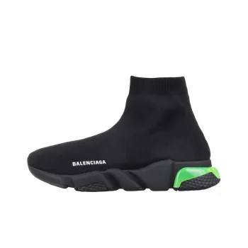 Balenciaga Speed Sneaker 'Clearsole Black Fluo Yellow'