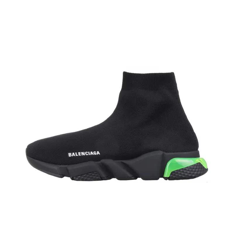 Balenciaga Speed Sneaker 'Clearsole Black Fluo Yellow'-0