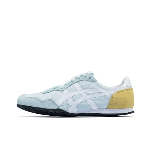 Onitsuka Tiger Serrano Casual Shoes Women's Low-Top Light Green/Pink