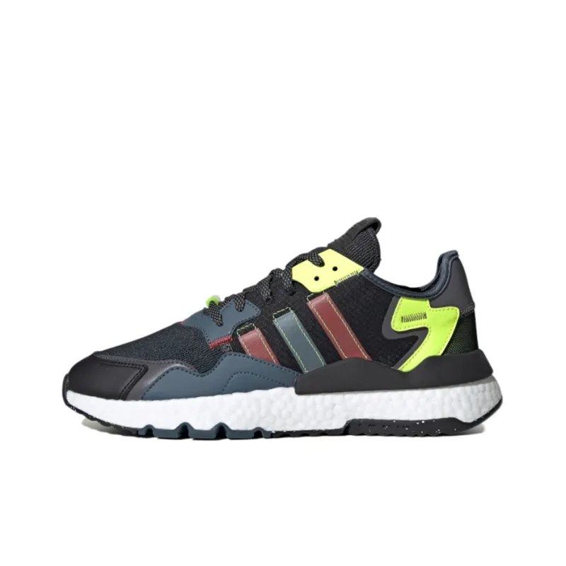 Adidas Nite Jogger Grey Blue Yellow-0