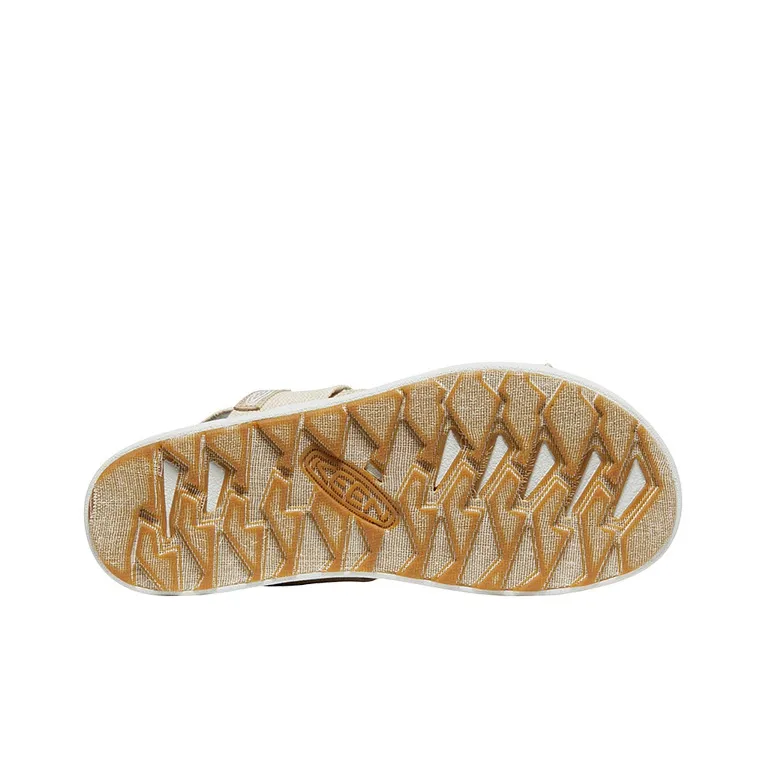 KEEN Elle Backstrap Beach Sandals Women's White-4