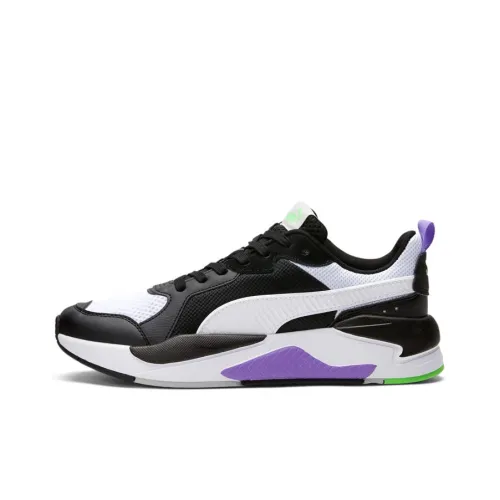 PUMA X-RAY Casual Shoes Men Low-Top Black/Purple