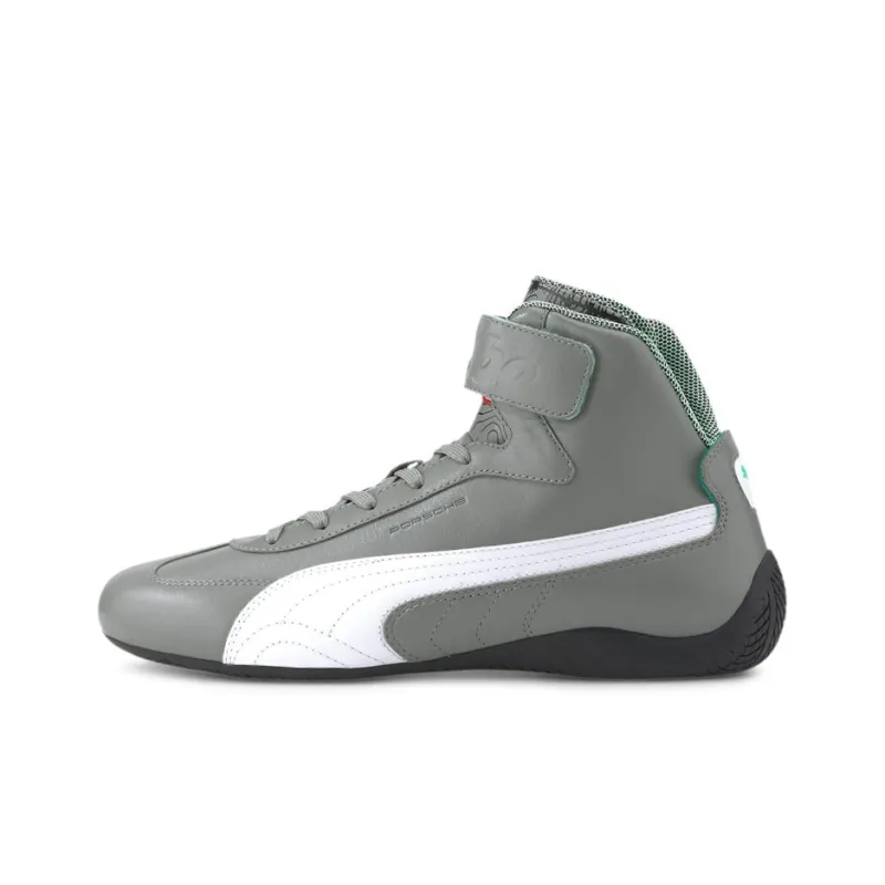 PUMA Porsche Legacy Speedcat Casual Shoes Men High Top Gray-0