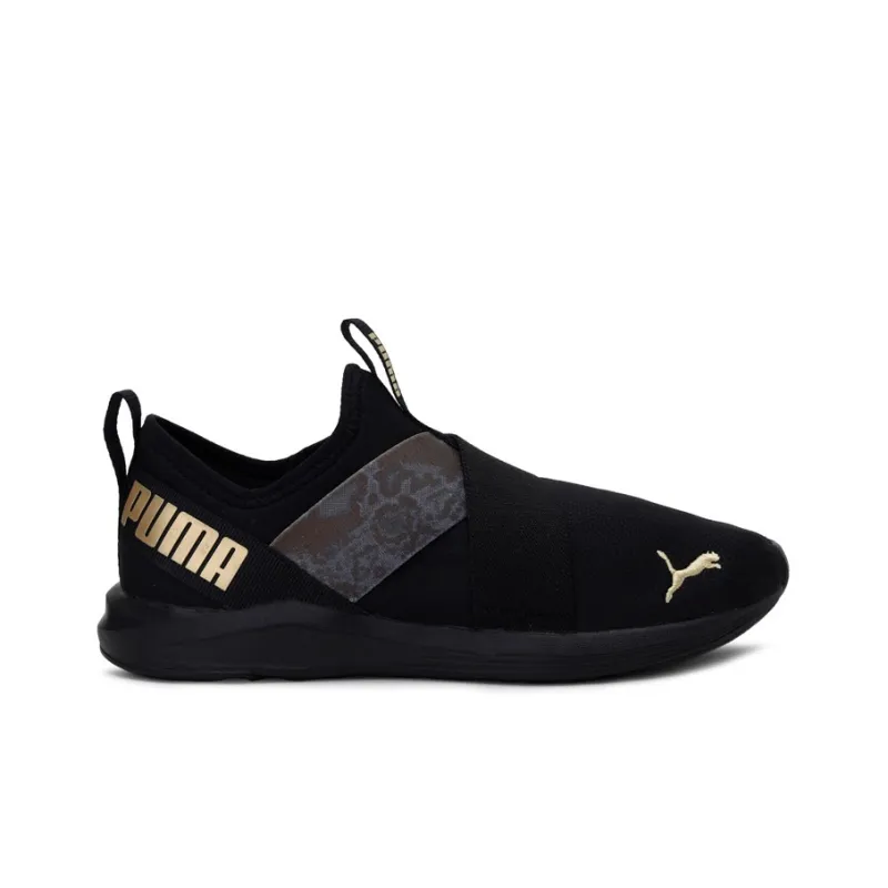 PUMA Prowl Animal Slip On 'Black Gold' Women's-1