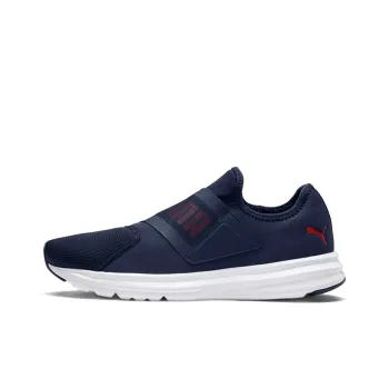 PUMA Enzo Strap 2 Low Running Shoes Blue/White